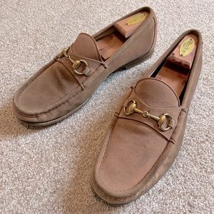 Gucci - Suede Horsebit Loafers - Men’s 9